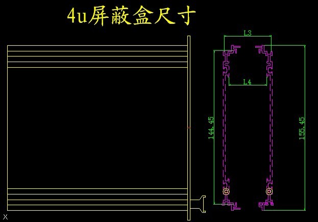 4U模块盒